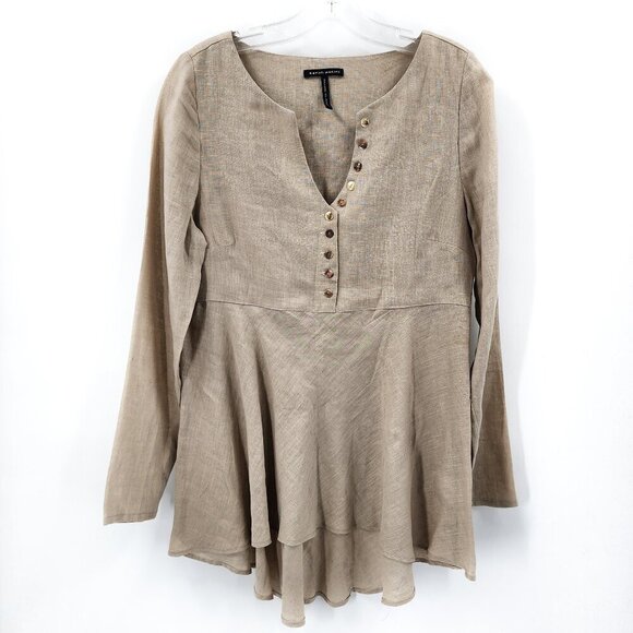 SARAH PACINI Linen Tunic - Picture 1 of 4